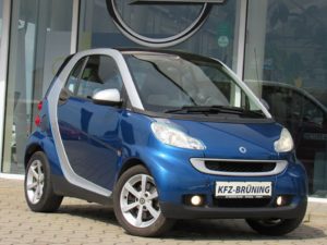 Smart fortwo 1.0 coupe pulse Panorama-Dach Klima LM-Fe