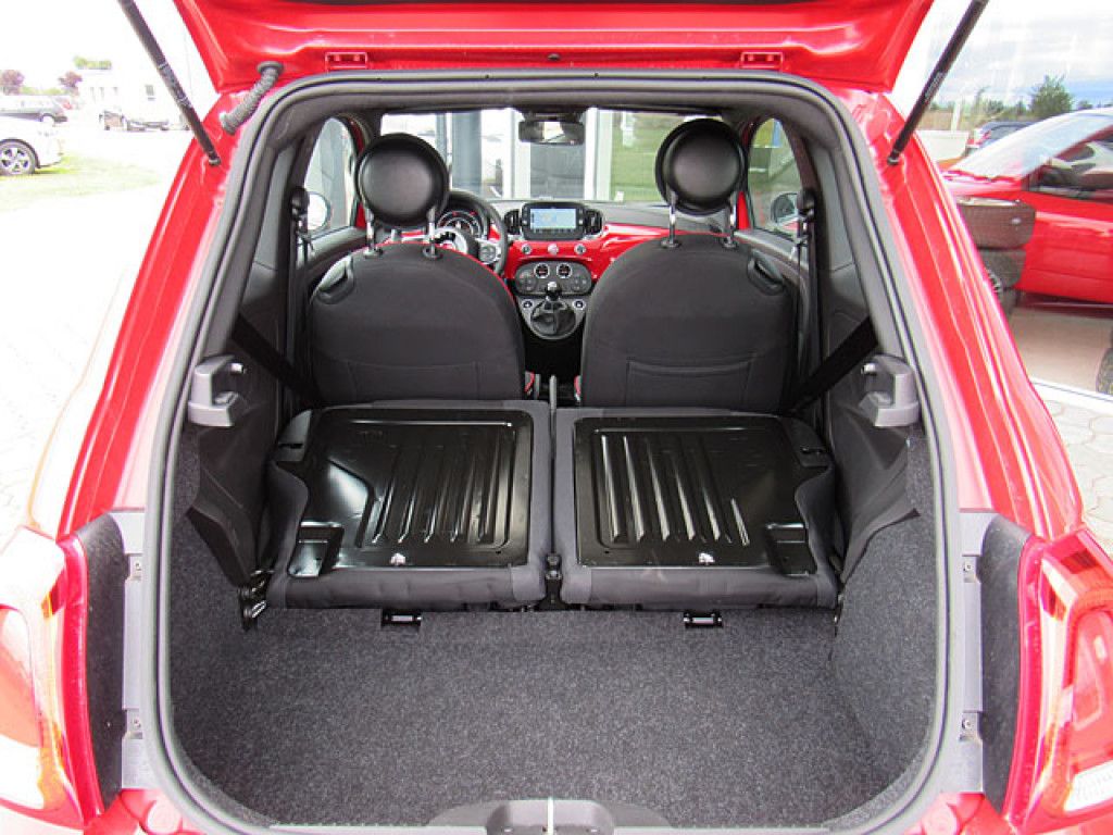 Fiat 500 Red 1.0 Mild-Hybrid Glasdach PDC Multimedia