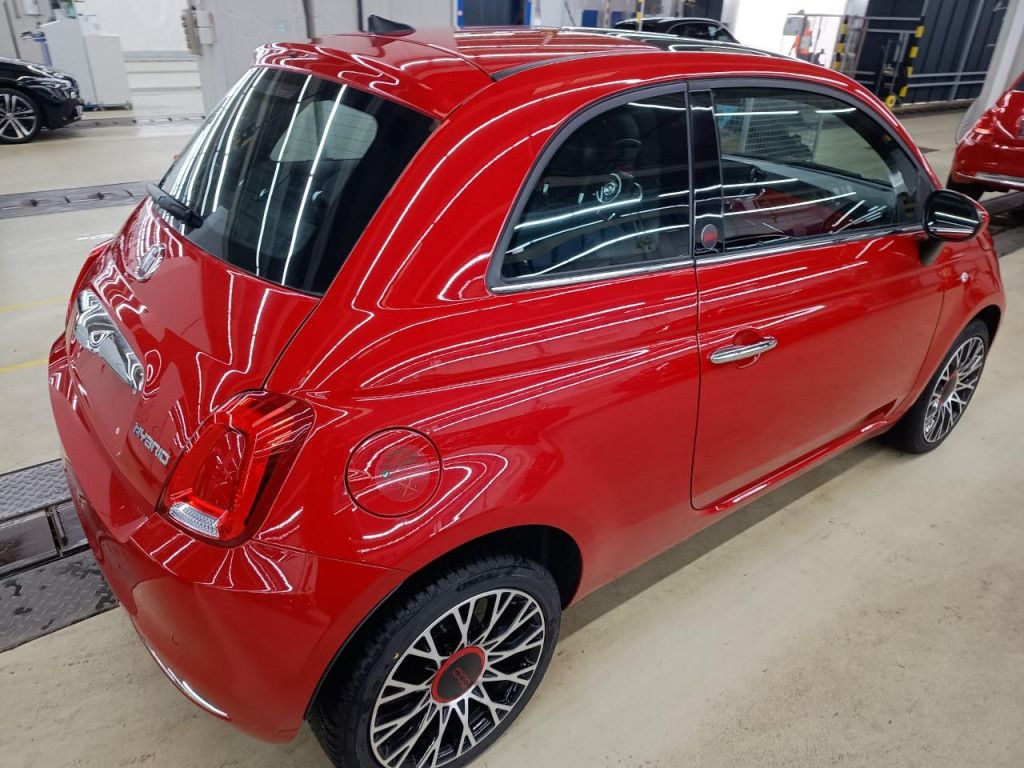 Fiat 500 1.0 GSE Hybrid Red Navi CarPlay Alu PDC Temp