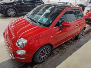 Fiat 500 1.0 GSE Hybrid Red Navi CarPlay Alu PDC Temp