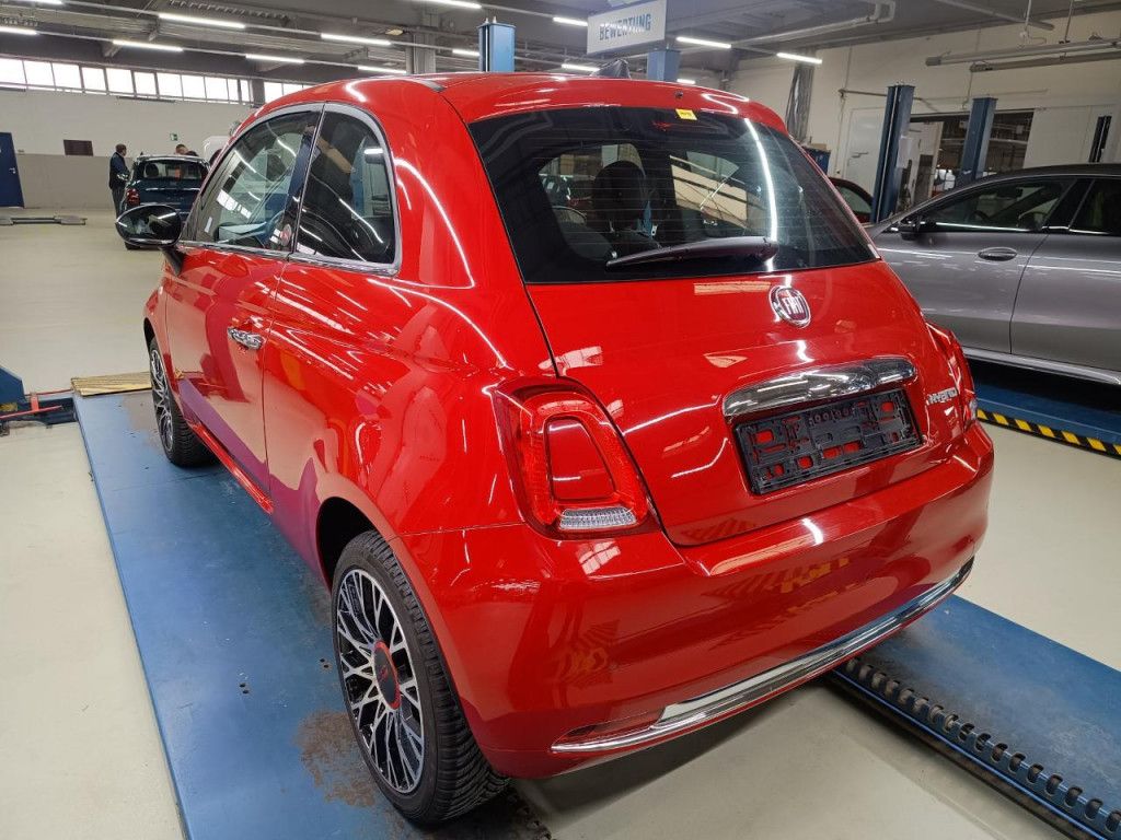 Fiat 500 1.0 GSE Hybrid Red Navi CarPlay Pano Alu PDC